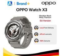 Montre Connectée OPPO Watch X3 Gris Titane Écran AMOLED 1,5'' Bluetooth® 5.2 - Compatible uniquement avec les téléphones Android