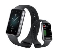 Version européenne HONOR Band 9, bracelet intelligent, écran AMOLED 1,57 pouces 60 Hz, batterie 14 jours, 96 modes d'entraînement, surveillance tout au long de la journée Black