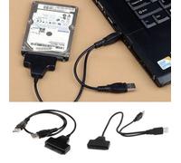 Version for 2.5 and 3.5 inch - Usb 2.0 Vers Ide Sata Convertisseur Câbles Trois-Utilisé 2.5 Disque Dur Hd Hdd Adaptateur