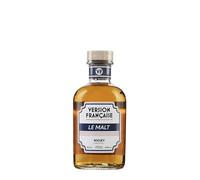 VERSION FRANÇAISE - Le MALT - Whisky Single Malt - Origine : France - 40% Alcool - Bouteille 50 cl