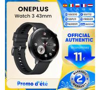 OnePlus Montre intelligente OnePlus Watch 3 43 mm Acier inoxydable Argent