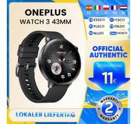 OnePlus Montre connectée OnePlus Watch 3 43mm – Acier inoxydable AMOLED GPS IP68 – Noir