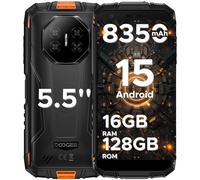 Version Globale DOOGEE Fire 3 Pro Téléphone Robuste 16 Go 128 Go Écran HD+ 5,5 Pouces Batterie 8350 mAh UNISOC T7200 16MP+8MP NFC Android 15 4GB 128GB Green