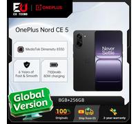 Smartphone OnePlus Nord CE5 8 Go/256 Go Black Infinity