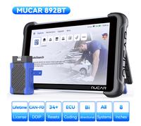 Version Globale MUCAR 892BT Outil de Diagnostic Automobile 35 Fonctions de Réinitialisation Codage ECU Bidirectionnel DOIP CANFD Scanner OBD2 Auto Gratuit à Vie