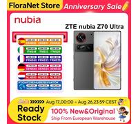 Version Globale Nubia Z70 Ultra Smartphone 5G 6.85'' 144Hz Écran Complet Caméra Batterie 6150mAh Étanche IP68 NFC Black24H