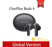 Version Globale OnePlus Buds 4 Écouteurs sans Fil Véritables avec Réduction de Bruit ANC jusqu'à 55 dB, Double Haut-parleur et Double DAC, Bluetooth 5.4 vert