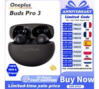 OnePlus Écouteurs Buds Pro 3 BT5.4 LHDC 5.0 Réduction du bruit 50 dB Noir G
