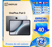 Version Globale OnePlus Pad 2 Snapdragon 8 Gen 3 16 Go + 512 Go de Stockage Écran 12,1'' 144 Hz 67W SUPERVOOC Appareil Photo 13 MP OS 14.1 Android Emerald Pulse Green
