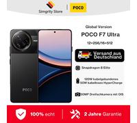 POCO F7 Version Ultra mondiale Smartphone Snapdragon 8 Elite Caméra 50 MP Écran 6,67" 120 Hz NFC Jaune