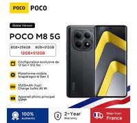 Smartphone - XIAOMI - POCO M8 - 8 Go RAM - 512 Go - Vert - 6.77 pouces