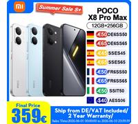Xiaomi Smartphone POCO X8 Pro Max 12+512 Processeur Dimensity 9500s Noir
