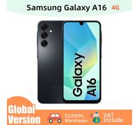 Version Globale Samsung Galaxy A16 4G 128 Go MTK Écran Super AMOLED 6,7 " 90Hz Appareil Photo 50MP Batterie 5000 mAh Charge Super Rapide 25W NFC Smartphone Android Noir Gris Vert GRIS