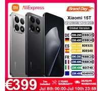 Xiaomi 15T 17,4 cm (6.83") 12 Go 256 Go 5500 mAh Or rose