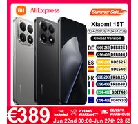 Xiaomi 15T 17,4 cm (6.83") 12 Go 256 Go 5500 mAh Or rose