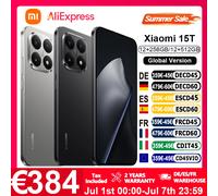 Smartphone XIAOMI 15T concu avec Leica 256Go Gris