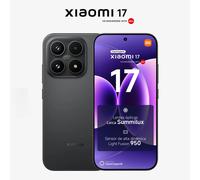 XIAOMI 17, Smartphone 12+512 GB, Optique Leica Summilux, Capteur Light Fusion 950, Batterie 6330mAh (typ), HyperAI, Noir, Garantie 2 Years, Chargeur Non fourni
