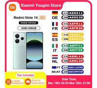Xiaomi Redmi Note 14 5G 16,9 cm (6.67") Double SIM hybride USB Type-C 8 Go 256 Go 5110 mAh Vert