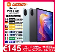 Version Globale Xiaomi Redmi Pad 2 WIFI 11' Batterie 9000mAh 90Hz Advanced Helio G100-Ultra Stockage Extensible 2TB Xiaomi HyperOS Gris graphite 4 Go 256 Go