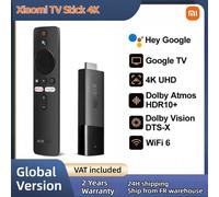 Version Globale Xiaomi TV Stick 4K Portable 4K Streaming Media Android TV ™ 11 ports HDMI pour dongle Smart TV Google Assistant Xiaomi TV Stick 4K