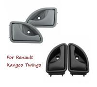 Version Gris - Gauche - Poignée De Porte Intérieure Voiture Avant Ou E Pour Renault 1997-2007 Kangoo &Amp 1997-2003 Twingo Oem