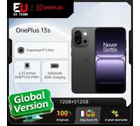 OnePlus Smartphone 13s 5G - 12 Go RAM 512 Go - Snapdragon 8 Elite - 50 Mpx - Noir