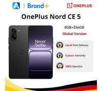 OnePlus Nord CE5 17,2 cm (6.77") Double SIM hybride Android 15 5G USB Type-C 8 Go 256 Go 5200 mAh Couleur marbre