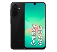 SAMSUNG Galaxy A26 5G 6+128Go Noir Smartphone Version Internationale Débloqué Europe Double SIM Batterie Longue Durée