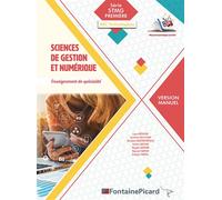 Sciences de gestion et numérique 1re STMG: Version manuel