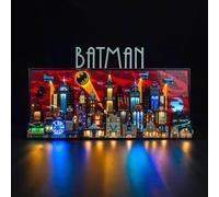 Version mise à jour Kit d'éclairage pour Lego Batman : The Animated Series Gotham City (pas Lego), kit d'éclairage LED pour Lego 76271 Batman : The Animated Series Gotham City Jouets créatifs