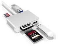 [Version Mise à Jour] Lecteur de Carte XQD,Lecteur de Carte TF USB 3.0 SD (HC/XC) avec USB3.0x2 Vitesse Rapide Jusqu'à 5 GBP/s,Compatible avec XQD de la série Sony G&M pour Windows/Mac OS