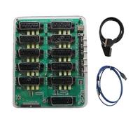 Version Mise À Niveau Du Distributeur EUR Scart, 10 Entrées 1 Sortie, Carte De Commutation De Convertisseur Vidéo RGBS Automatique, Compatible For MD,ss/dc/Wii(3)