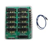 Version Mise À Niveau Du Distributeur EUR Scart, 10 Entrées 1 Sortie, Carte De Commutation De Convertisseur Vidéo RGBS Automatique, Compatible For MD,ss/dc/Wii(1)