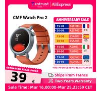 Montre connectée - NOTHING - Watch Pro 2 - Orange - Résistant - Aluminium