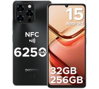Doogee Smartphone Note58 Pro – 6,75" HD+, 8 Go 256 Go, 6250 mAh, NFC, Android 15 Noir