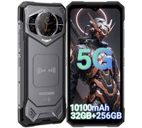 Version mondiale DOOGEE S200 5G téléphone robuste 6.72 "120Hz affichage 12GB 256GB 100MP AI caméra principale 10100mAh batterie NFC Smartphone 12GB 256GB Gary