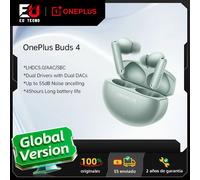 OnePlus Écouteurs Buds 4 – ANC 55 dB, Hi-Res, DoubleDACs, BT5.4 – Gris