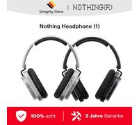 Version mondiale Nothing Headphone (1) Jusqu'à 80 heures d'autonomie en lecture Son par KEF ANC adaptatif en temps réel Connexion double appareil Nothing Headphone 1 Noir