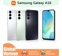 Version mondiale nouveau Samsung Galaxy A16 4G 128GB MTK 6.7 "90Hz écran Super AMOLED 50MP caméra 5000 mAh batterie NFC vert