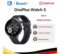 OnePlus Montre intelligente OnePlus Watch 3 43 mm Acier inoxydable Argent