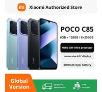 Version mondiale POCO C85 Smartphone NFC 128GB 256GB MediaTek Helio G81-Ultra 6.9 "écran Dot Drop 50MP caméra principale 6000mAh Violet