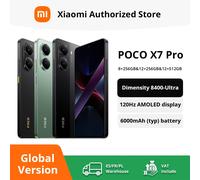 Version mondiale POCO X7 Pro 5G Smartphone Dimensity 8400-Ultra 6000mAh Batterie 50MP Caméra NFC IP68 1.5K 120Hz vert