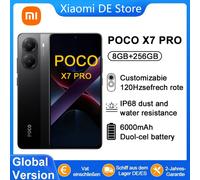 Version mondiale POCO X7 Pro téléphones mobiles 5G Android Smartphone Xiaomi Poco X7 Pro 12GB 512GB téléphone NFC Vert