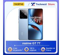 Smartphone - REALME - GT 7T - Bleu - 12Go RAM - 256Go Mémoire Interne