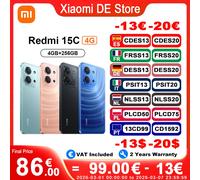 Smartphone XIAOMI Redmi 15C Noir 256Go 4G