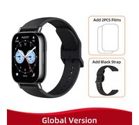 Version Mondiale Xiaomi Redmi Montre 5 Lite 1.96 ''écran Amoled 470mah Batterie Bluetooth Appelant 150 + Modes De Fitness Mi Smartwatch - Type Black N Black Strap