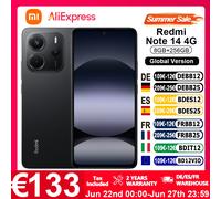 Xiaomi Redmi Note 14 16,9 cm (6.67") Double SIM hybride 4G USB Type-C 6 Go 128 Go 5500 mAh Noir