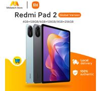Tablette Xiaomi Redmi Pad 2, 8 Go + 256 Go, écran LCD 11 Pouces 90 Hz, Batterie 9000 mAh, Gris (Chargeur Inclus)