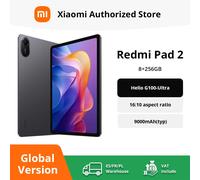 Version mondiale Xiaomi Redmi Pad 2 Wifi 11 "2.5K écran cristallin MediaTek Helio G100-Ultra Mi tablette 90Hz affichage 9000mAh Violet