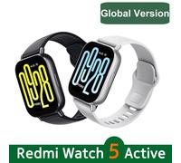 Version mondiale Xiaomi Redmi Watch 5 Active 2 ''affichage jusqu'à 18 jours d'autonomie plus de 140 Modes d'entraînement appel Bluetooth 5ATM only strap